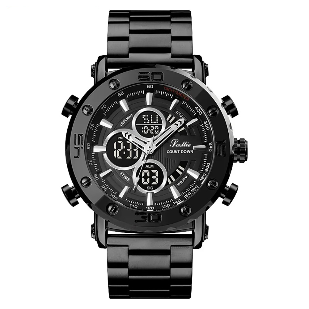 RELOJ SCOTTIE 1636 ACERO PARA HOMBRE