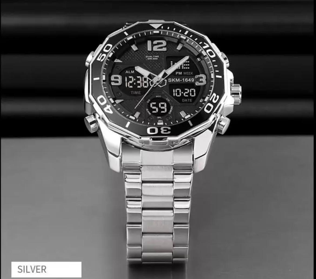 Reloj Scottie 1649 Dual Time Acero Inoxi